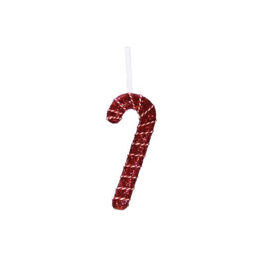 Christmas Ornament Rope Candy Cane Red 17 cm