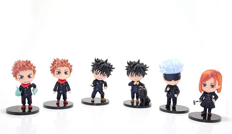 Anime Figure Set of 6 2Alk39