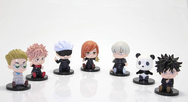 Anime Figure Set of 7 2Alk40