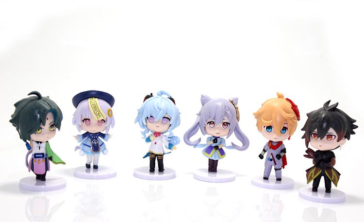 Anime Figure Set of 6 2Alk58