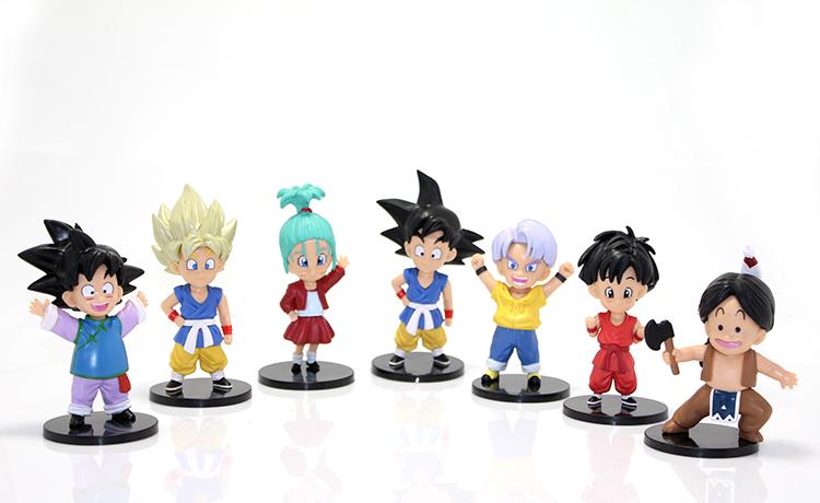 Anime Figure Set of 7 2Alk66