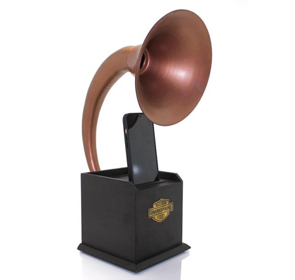 Brass Leather Monophone AF952