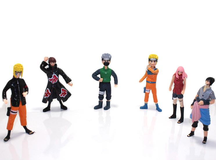 Silicone Anime Figure Set of 6 ALK144