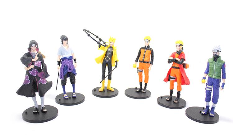 Silicone Anime Figure Set of 6 ALK147