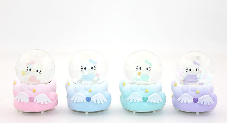 Little Hello Kitty Lighted Snow Globe 7 Cm Alk1845