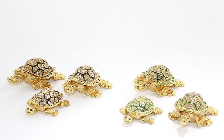 Swaroski Stone 3-Piece Turtle Alk1916