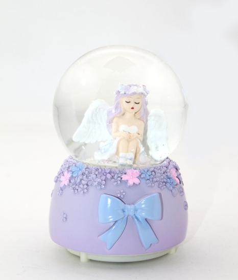 Lighted Musical Snow Globe 13 Cm Alk1994