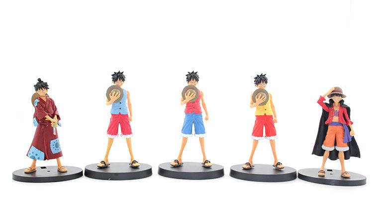 5-Piece Anime Figure Set 17 Cm Alk2412