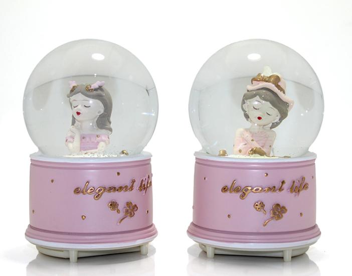 Snow Globe Light Music Globe 13 Cm ALK278