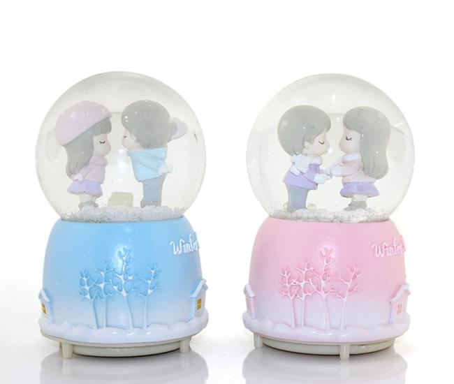 Snow Globe Light Music Globe 13 Cm ALK284