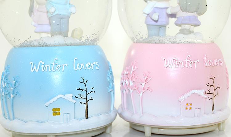 Snow Globe Light Music Globe 13 Cm ALK284