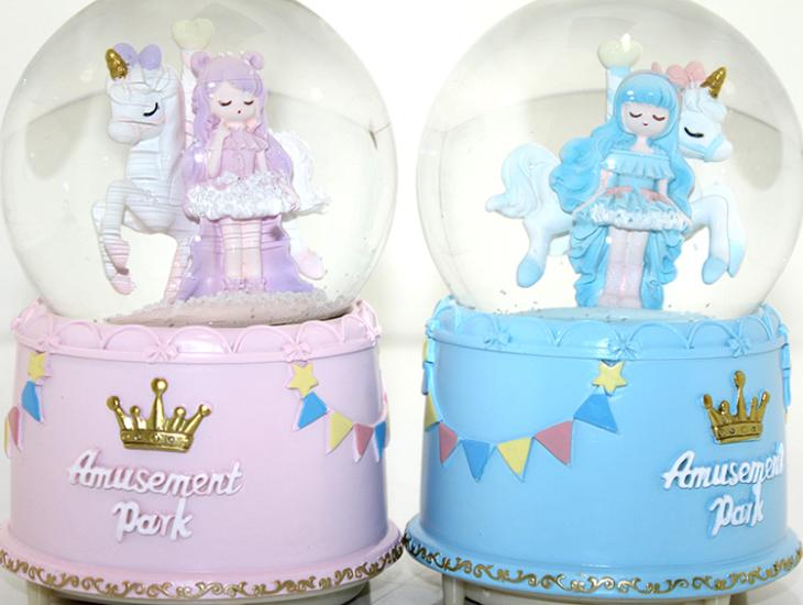 Snow Globe Spray Light Music Globe 16 Cm ALK299