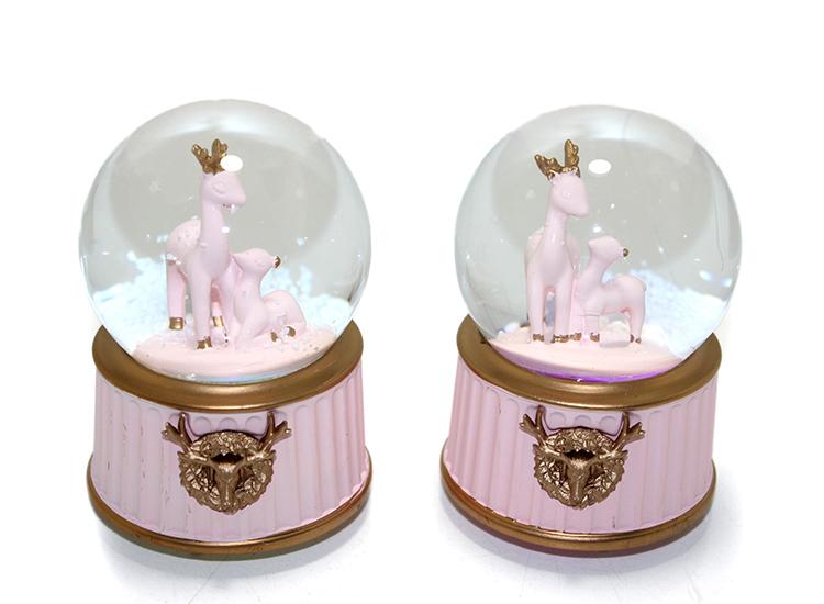 Small Snow Globe with Lights ALK307