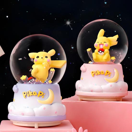 Pokemon Blow Light Music Snow Globe Large Size Alk3116