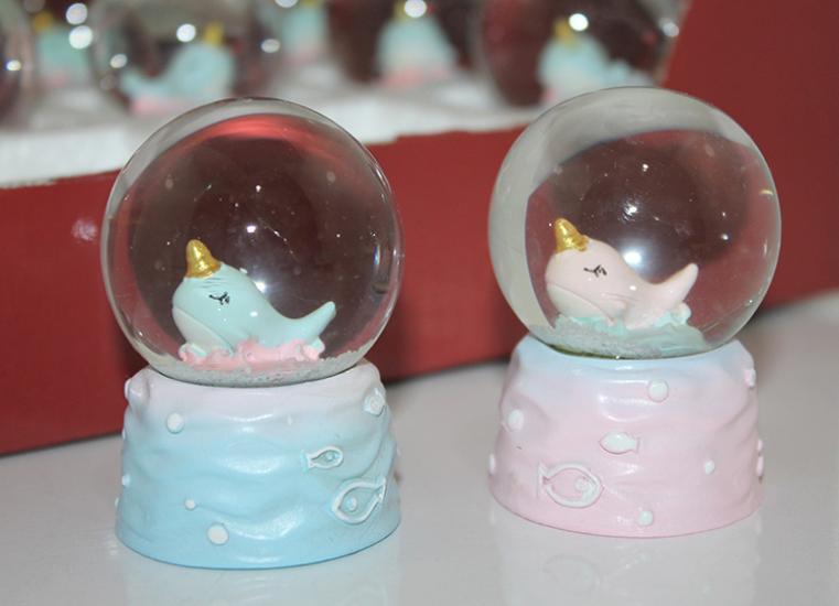 Lighted Mini Snow Globe 7 cm ALK316