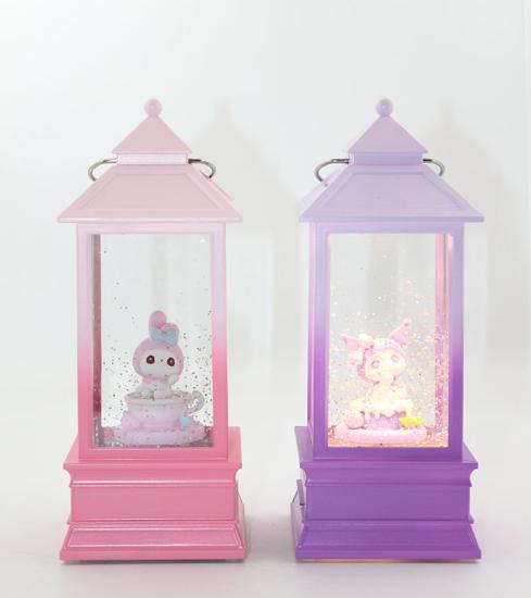 Kuromi Snow Globe with Light and Music Alk3407