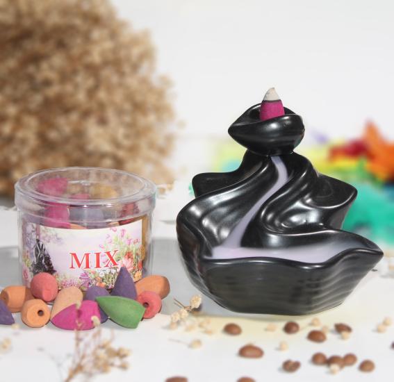 Zen Backflow Mystic Waterfall Incense Burner ALK442