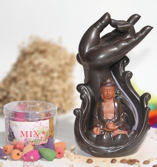 Zen Backflow Mystic Waterfall Incense Burner ALK453