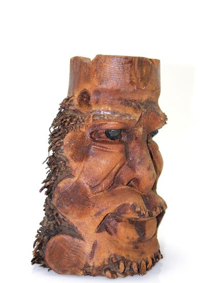 Wooden Decorative Face No:15