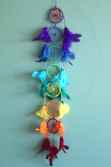 7 Chakra Dream Catcher Dream Catcher No: 31 R