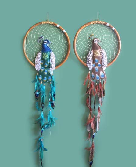 Peacock Dream Catcher Dream Catcher No:37 R