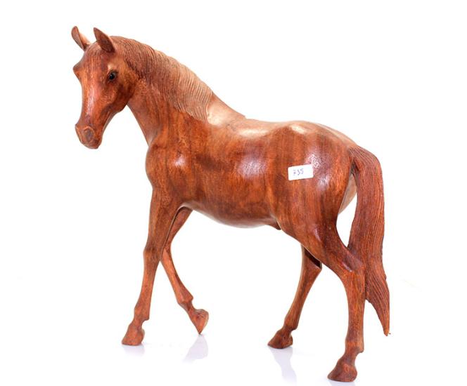 Wooden Hand Carved Horse No:5